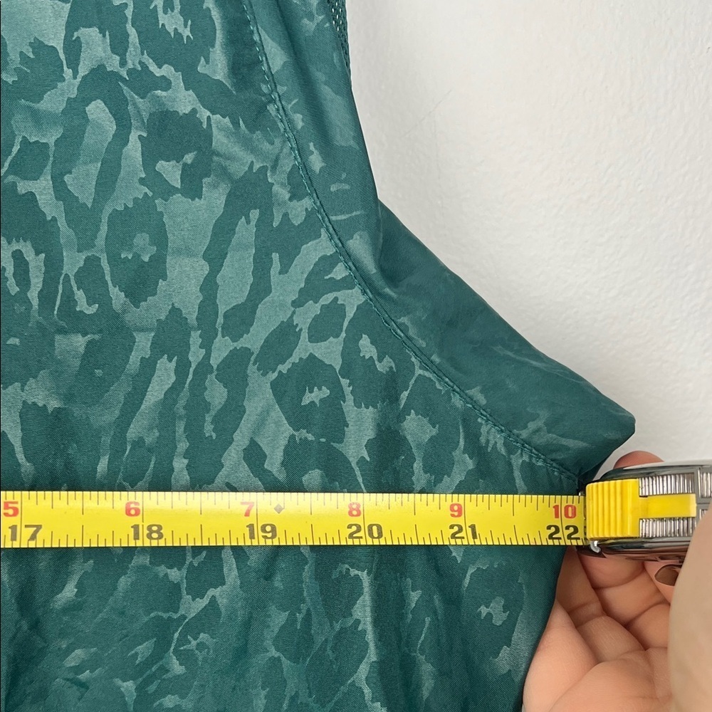ZYIA Teal Camouflage Active lightweight packable Jacket medium - Picture 5 of 8
